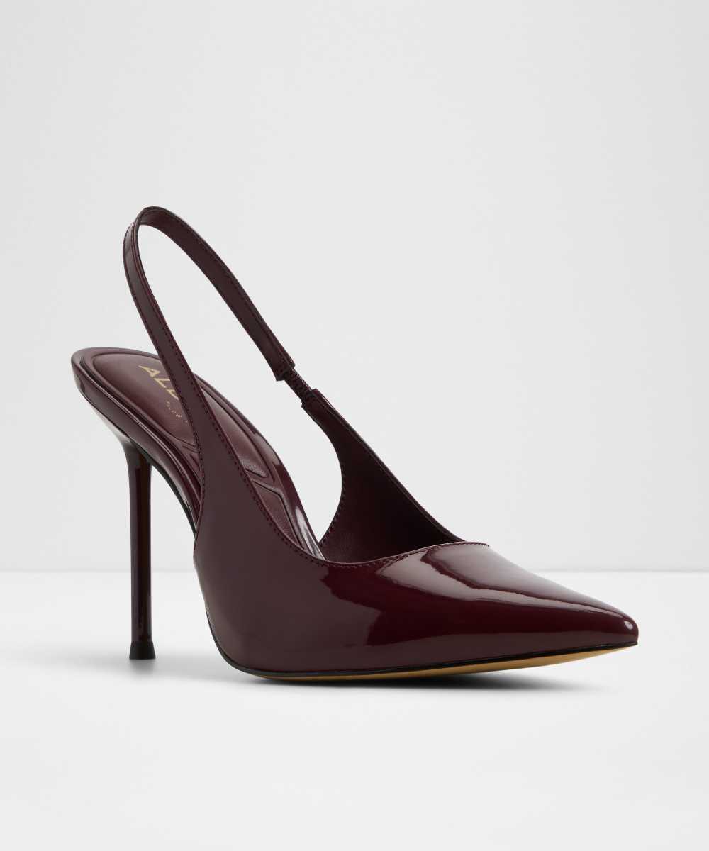 Zapatos de salón de mujer con punta afilada - Aldo - Burdeos Burdeos-4