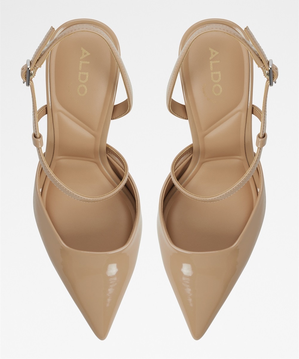 Zapatos de salón de mujer con punta afilada - Aldo - Beige Beige-3