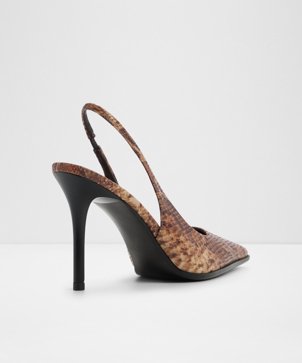 Zapatos de salón de mujer con punta afilada - Aldo - Marrón Marrón-3