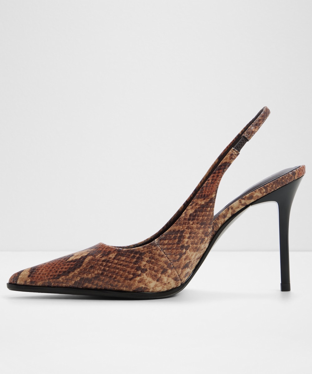 Zapatos de salón de mujer con punta afilada - Aldo - Marrón Marrón-2