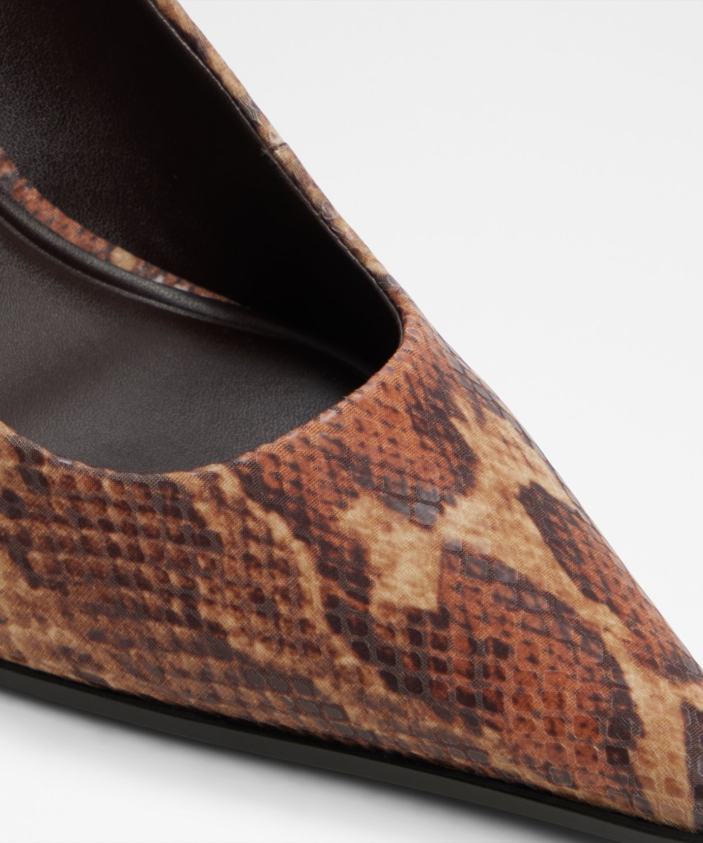 Zapatos de salón de mujer con punta afilada - Aldo - Marrón Marrón-7