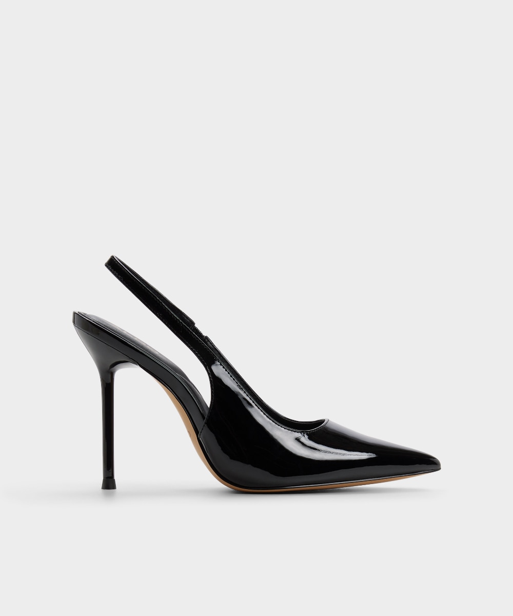 Zapatos de salón de mujer con punta afilada - Aldo - Negro Negro-1
