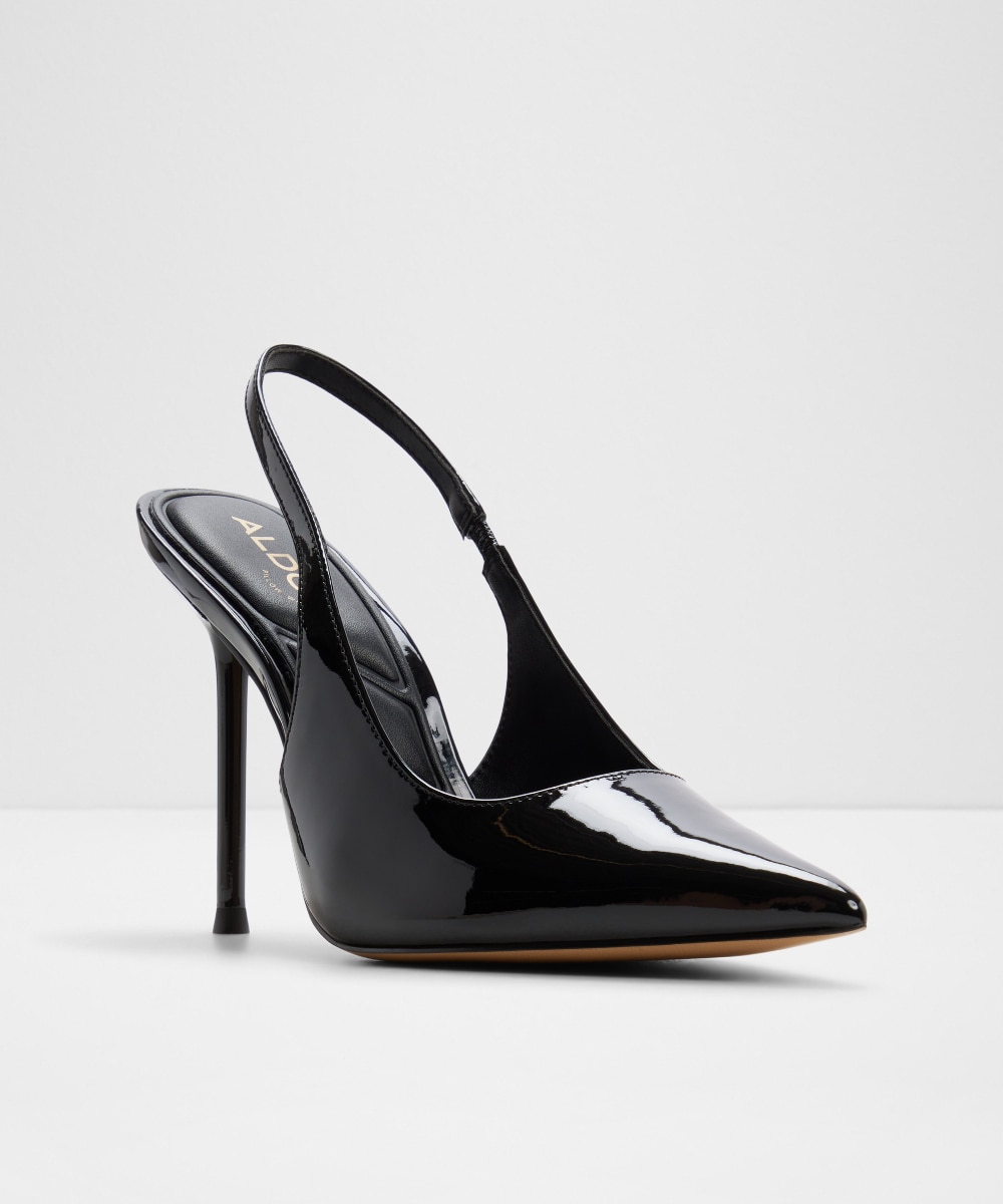 Zapatos de salón de mujer con punta afilada - Aldo - Negro Negro-4
