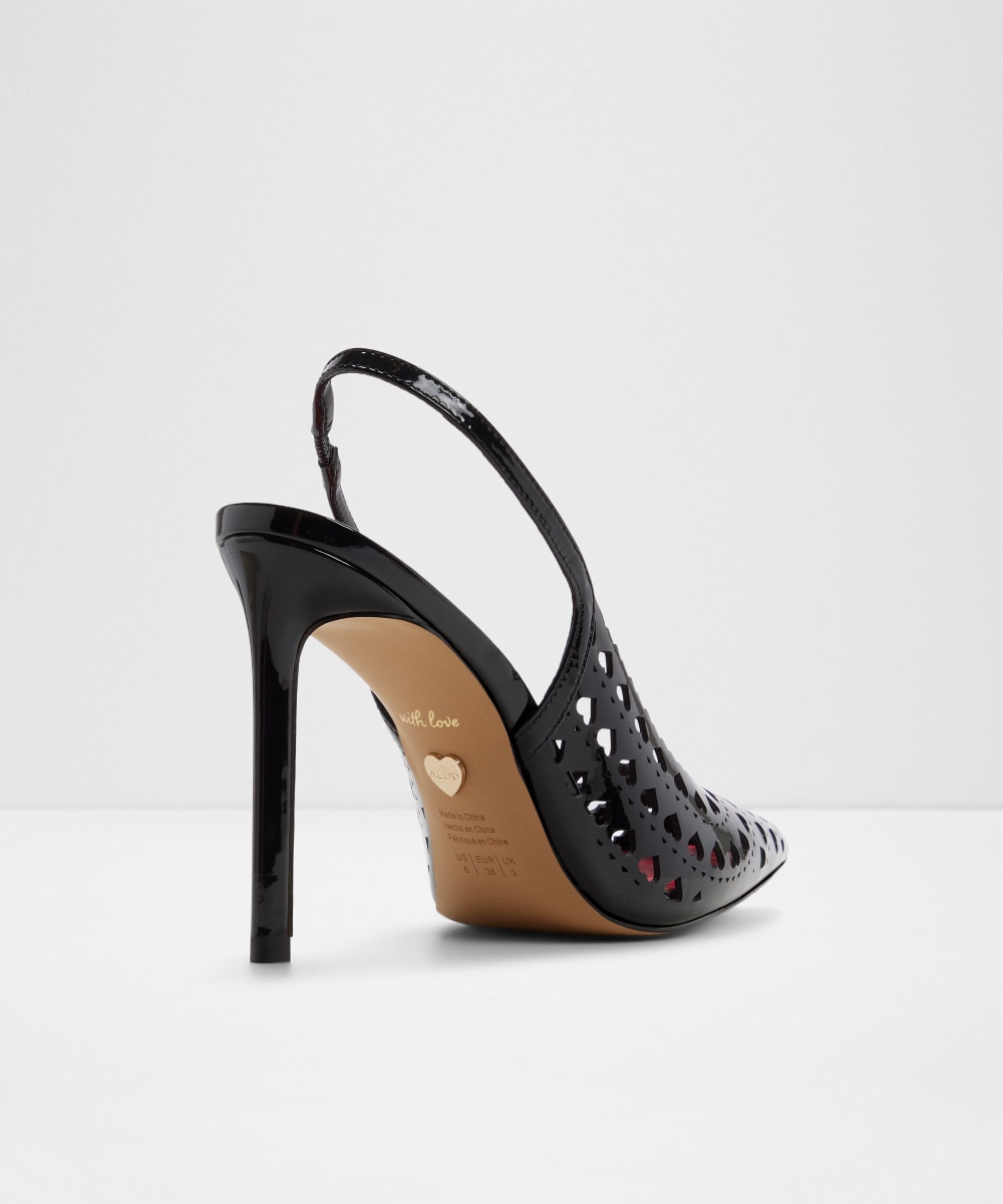 Zapatos de salón de mujer con punta afilada - Aldo - Negro Negro-4