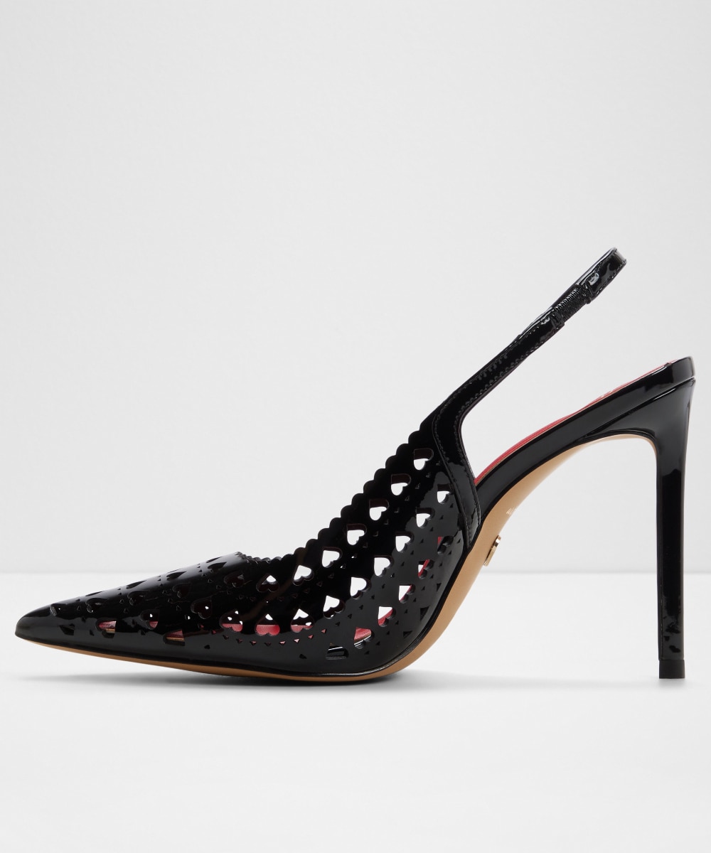 Zapatos de salón de mujer con punta afilada - Aldo - Negro Negro-3