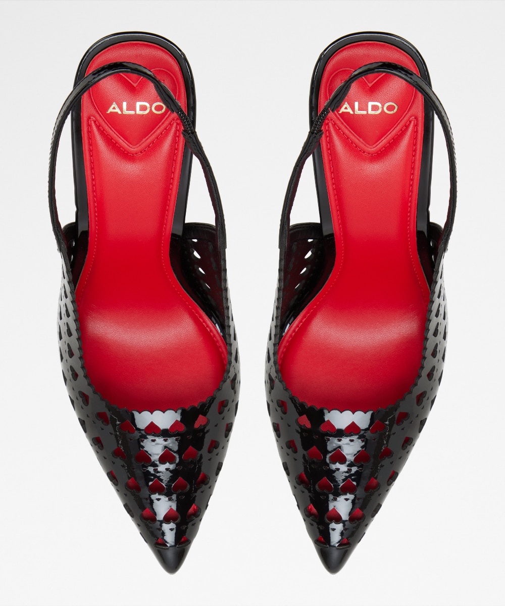 Zapatos de salón de mujer con punta afilada - Aldo - Negro Negro-6