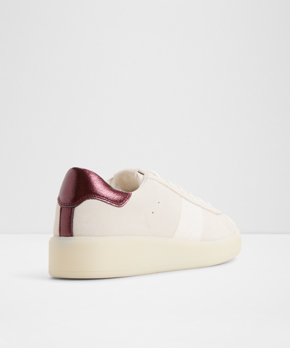 Zapatillas deportivas de mujer con punta redonda - Aldo - Blanco Blanco-3