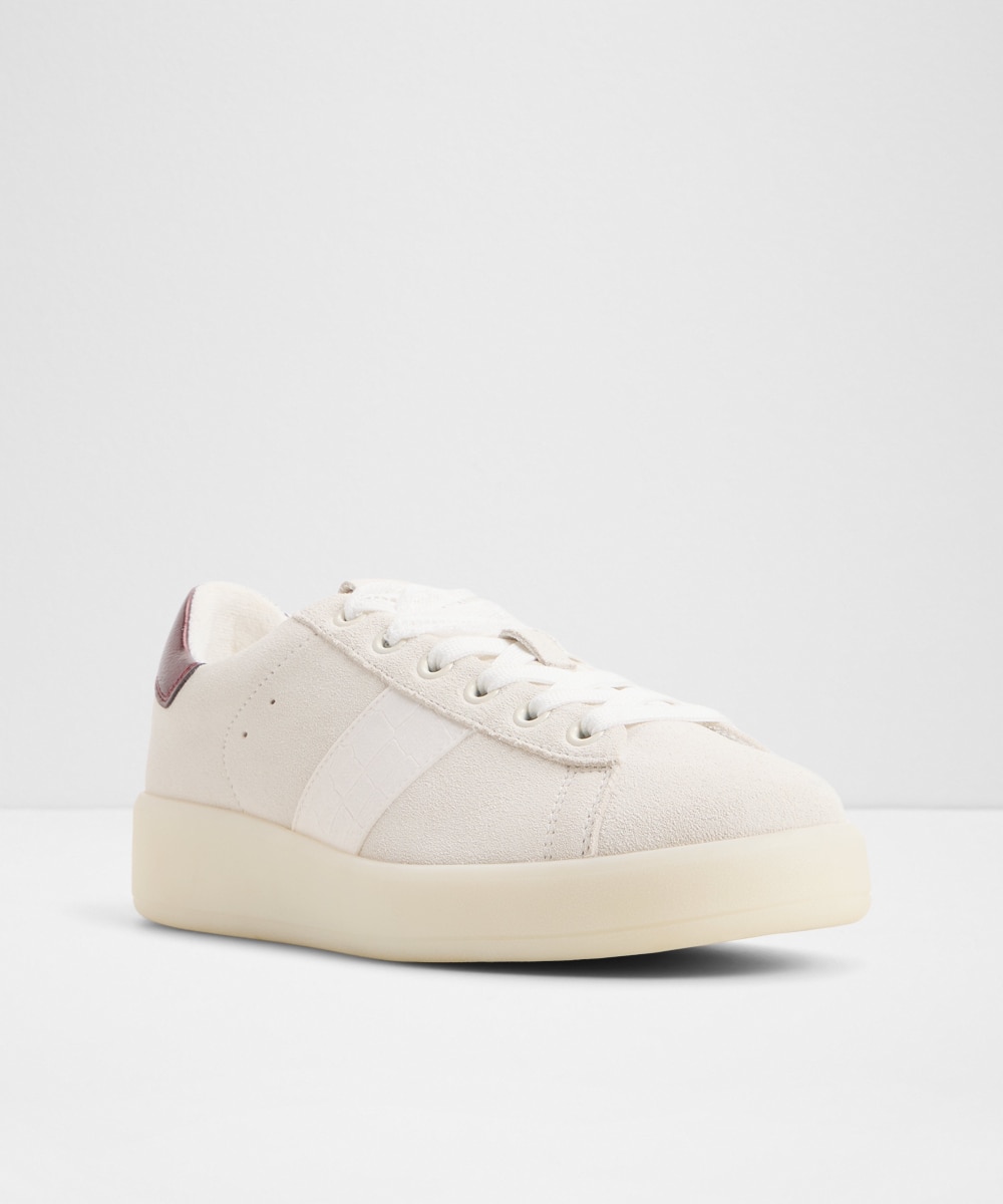 Zapatillas deportivas de mujer con punta redonda - Aldo - Blanco Blanco-4