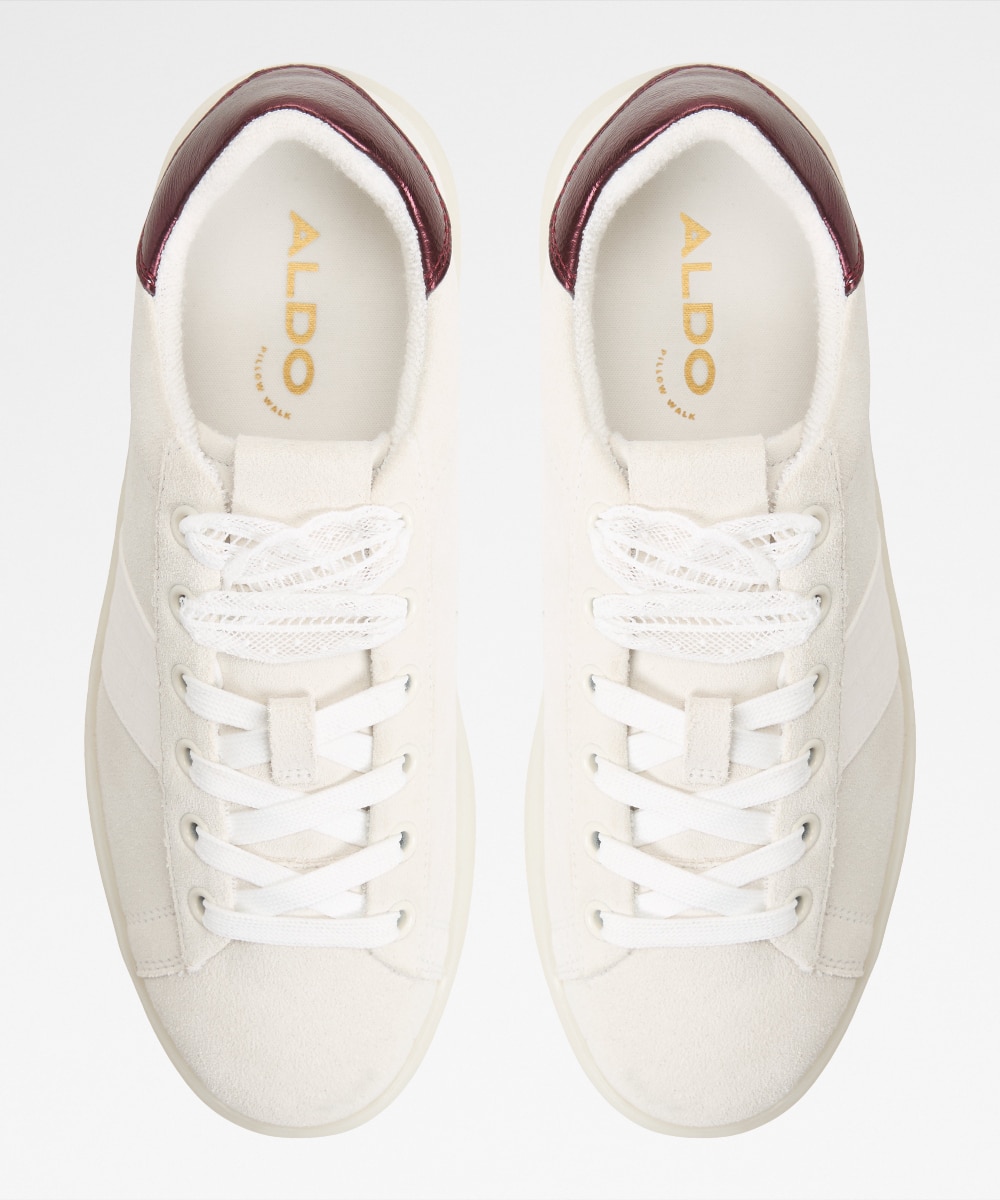 Zapatillas deportivas de mujer con punta redonda - Aldo - Blanco Blanco-6