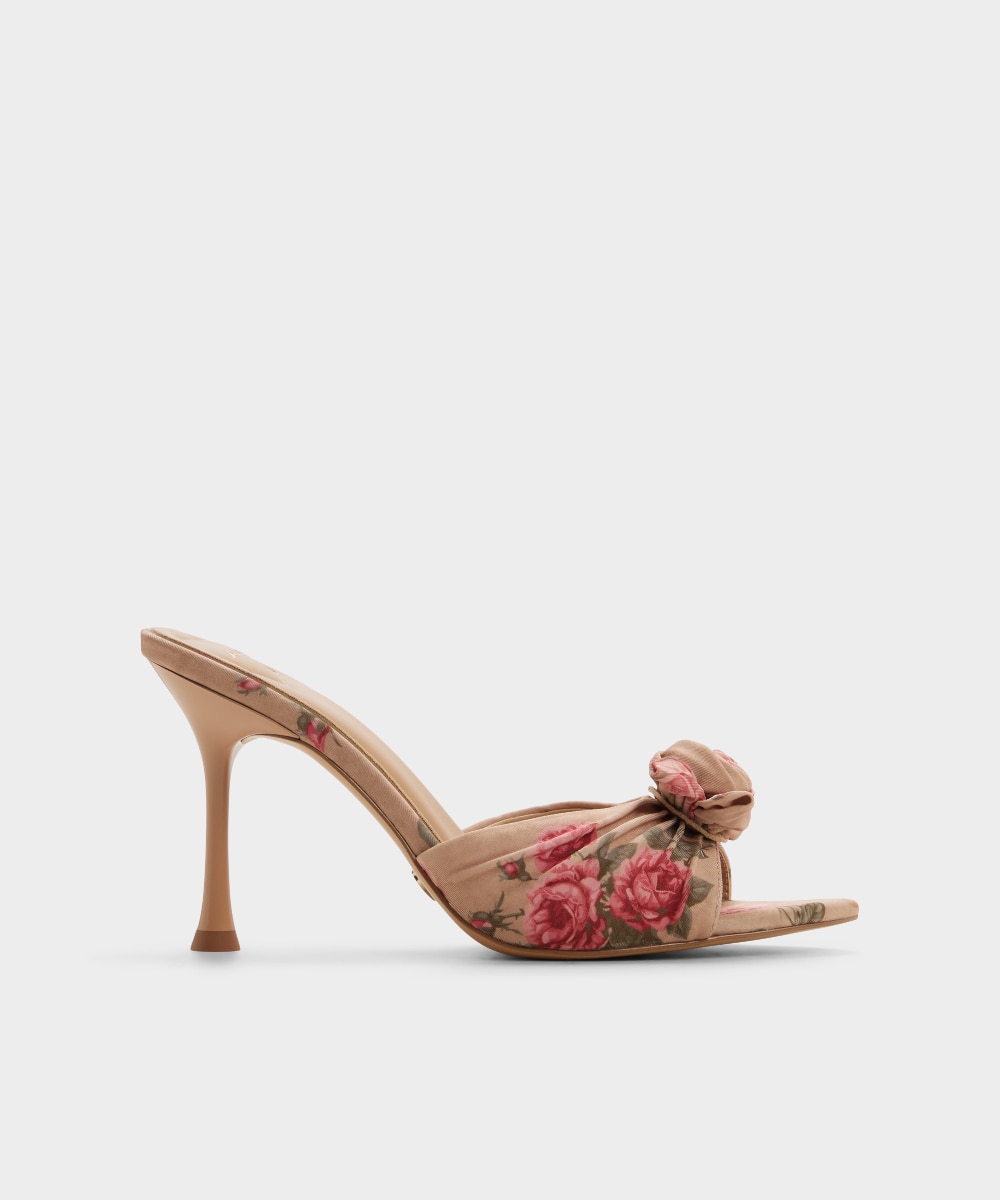 Aldo - Mules de tacón de mujer con punta de punta.