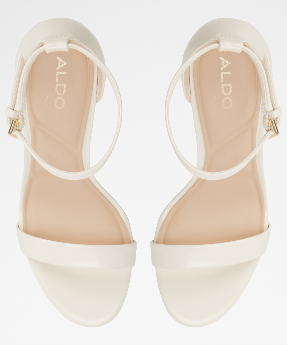Sandalias de tacón de mujer con punta redonda - Aldo - Crudo Crudo-6