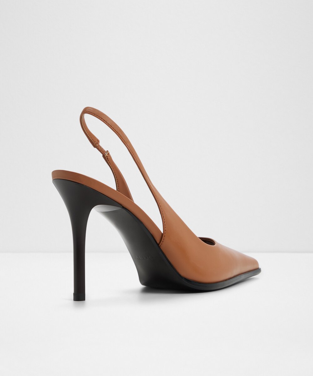 Zapatos de salón de mujer con punta afilada - Aldo - Camel Camel-3