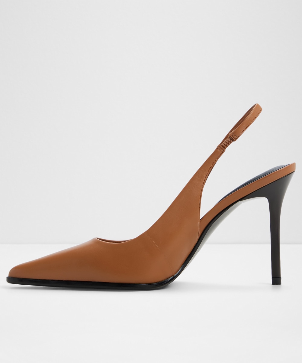 Zapatos de salón de mujer con punta afilada - Aldo - Camel Camel-2