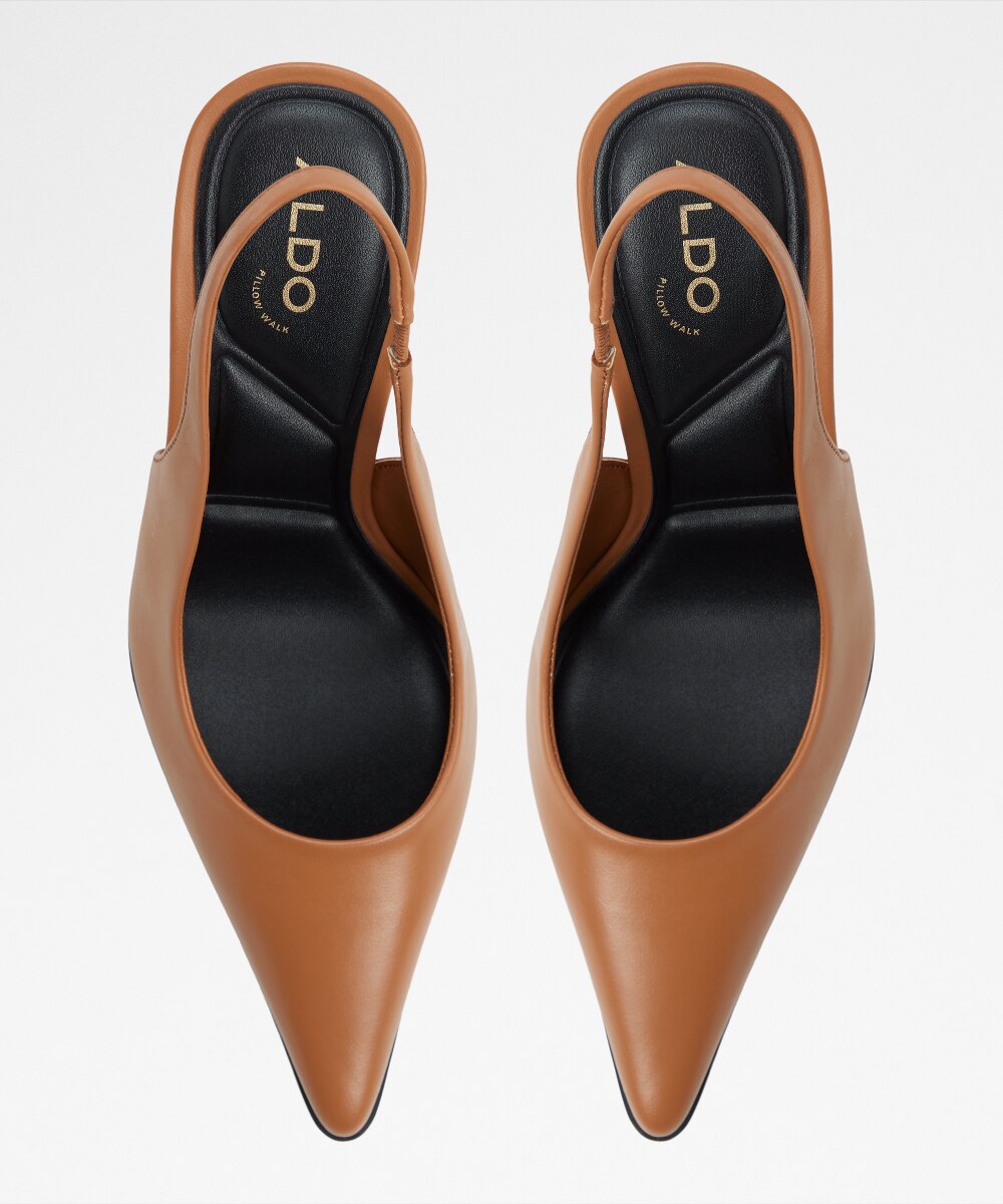 Zapatos de salón de mujer con punta afilada - Aldo - Camel Camel-6