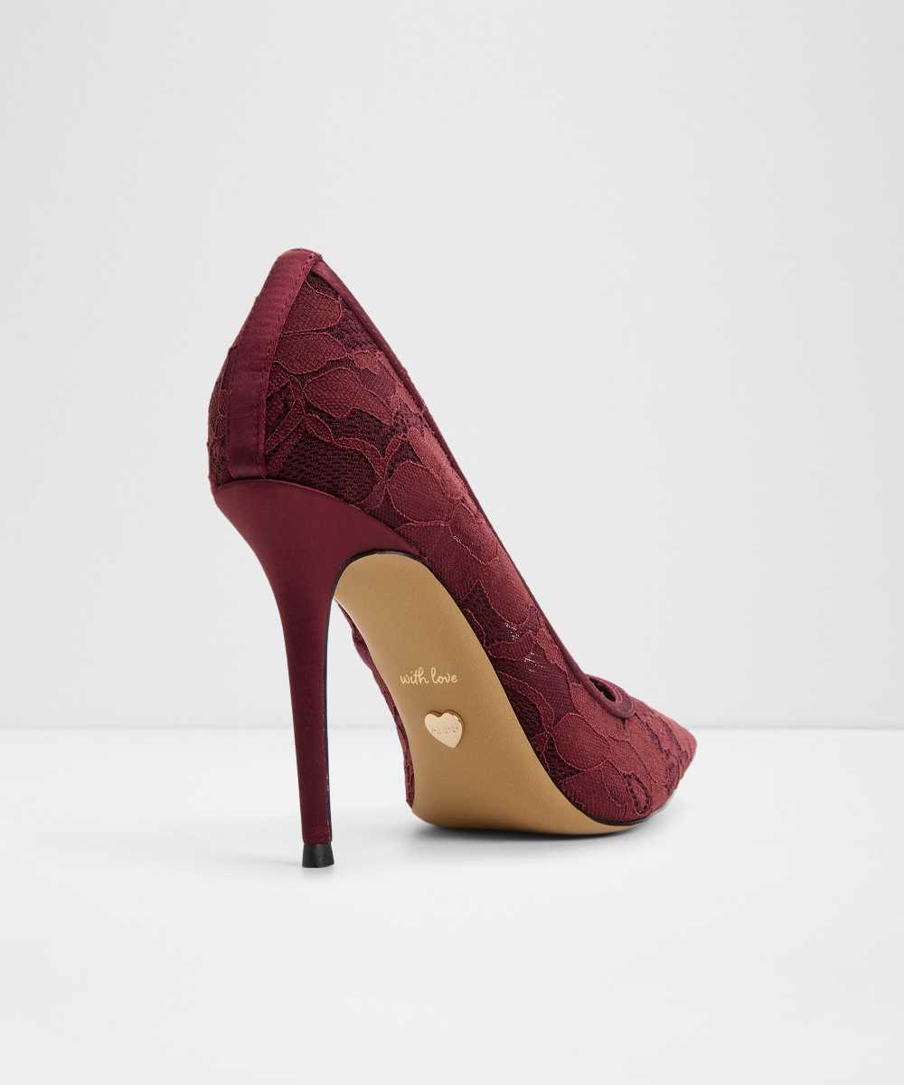 Zapatos de salón de mujer con punta afilada - Aldo - Burdeos Burdeos-4