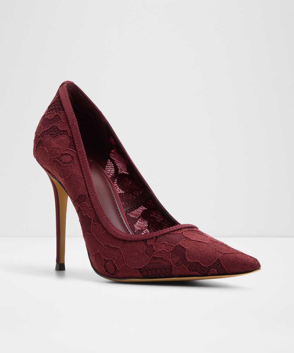 Zapatos de salón de mujer con punta afilada - Aldo - Burdeos Burdeos-2