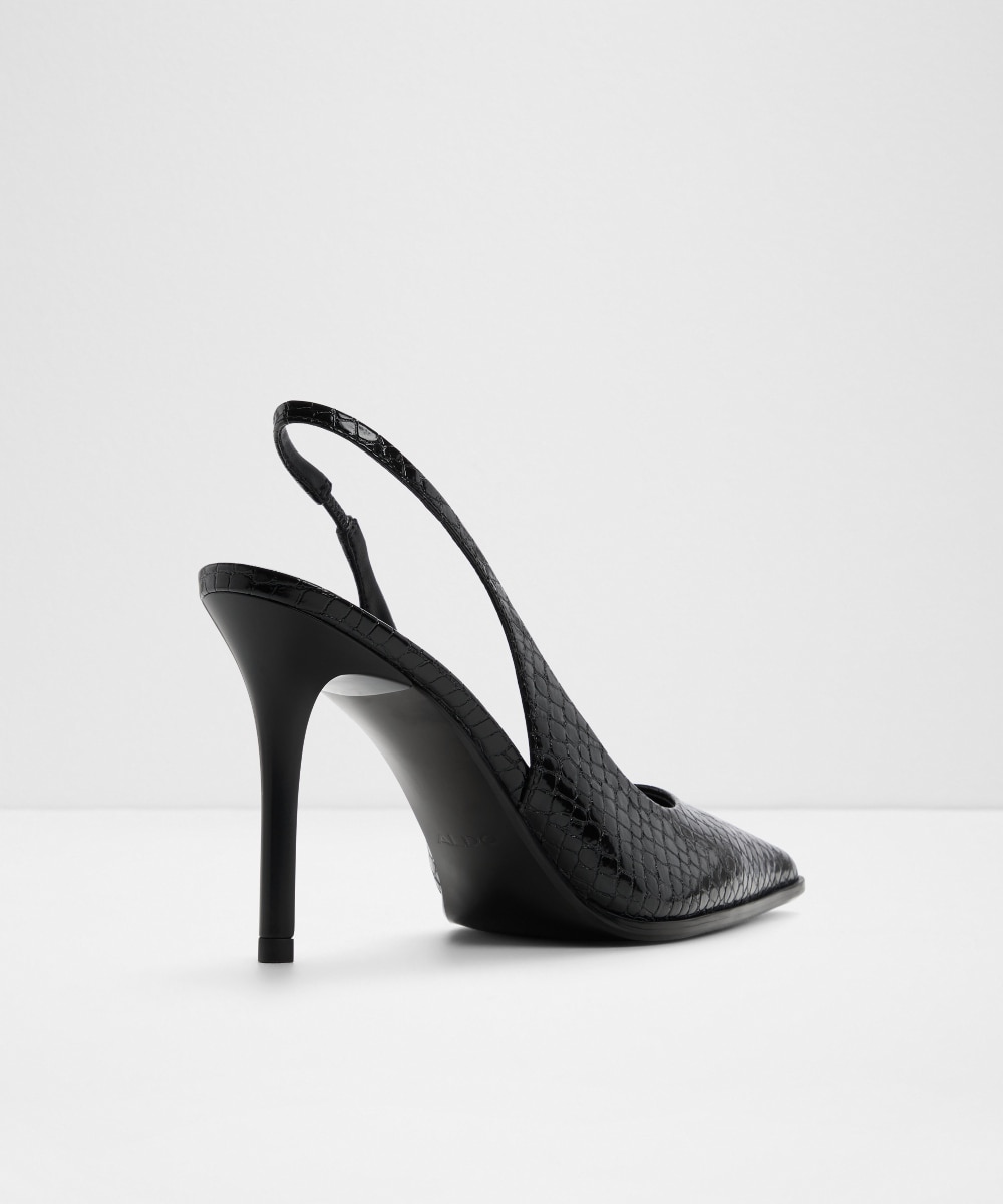 Zapatos de salón de mujer con punta afilada - Aldo - Negro Negro-3