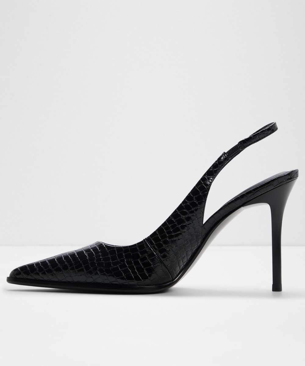 Zapatos de salón de mujer con punta afilada - Aldo - Negro Negro-2