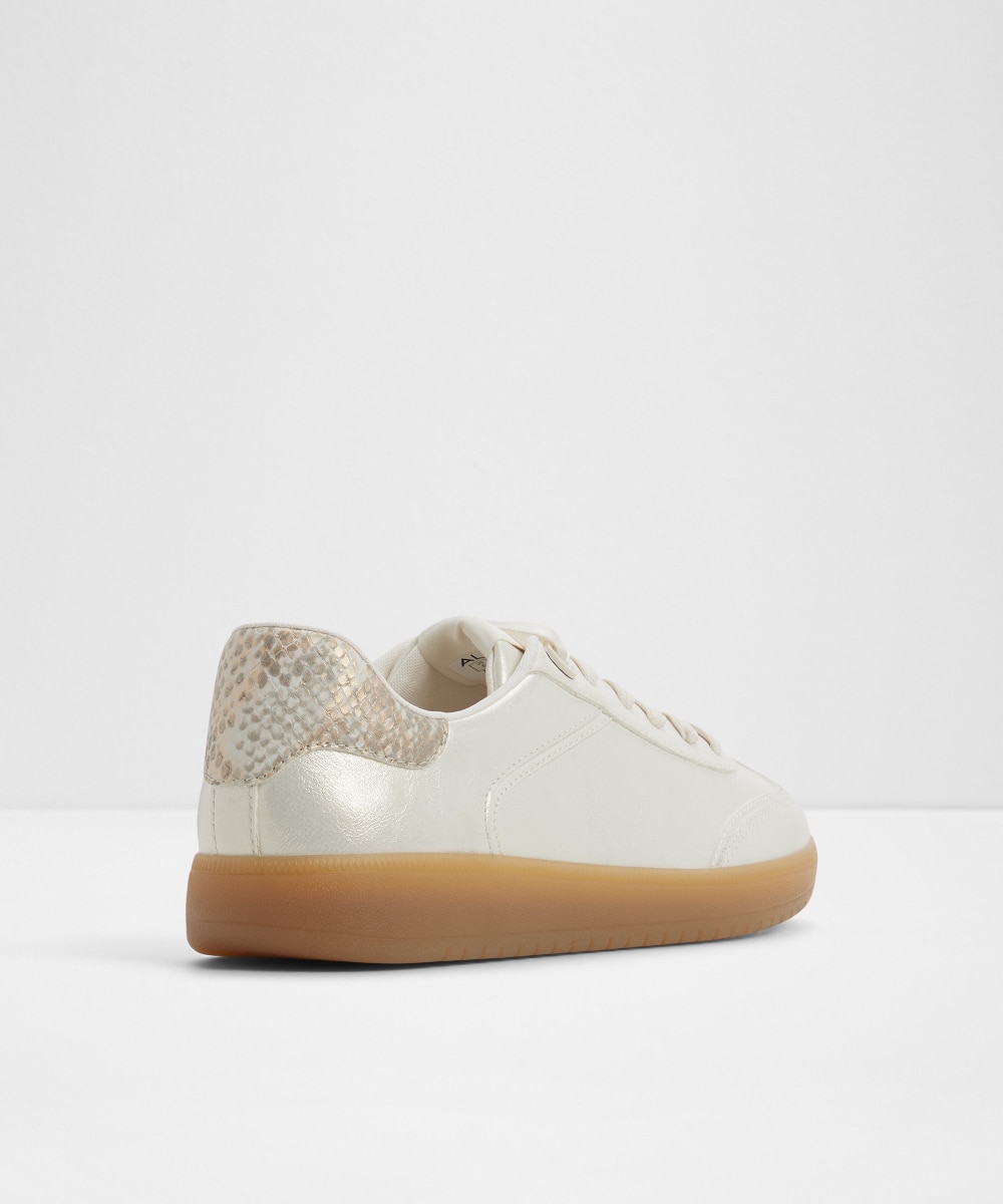 Zapatillas deportivas de mujer con punta redonda - Aldo - Plata Plata-3