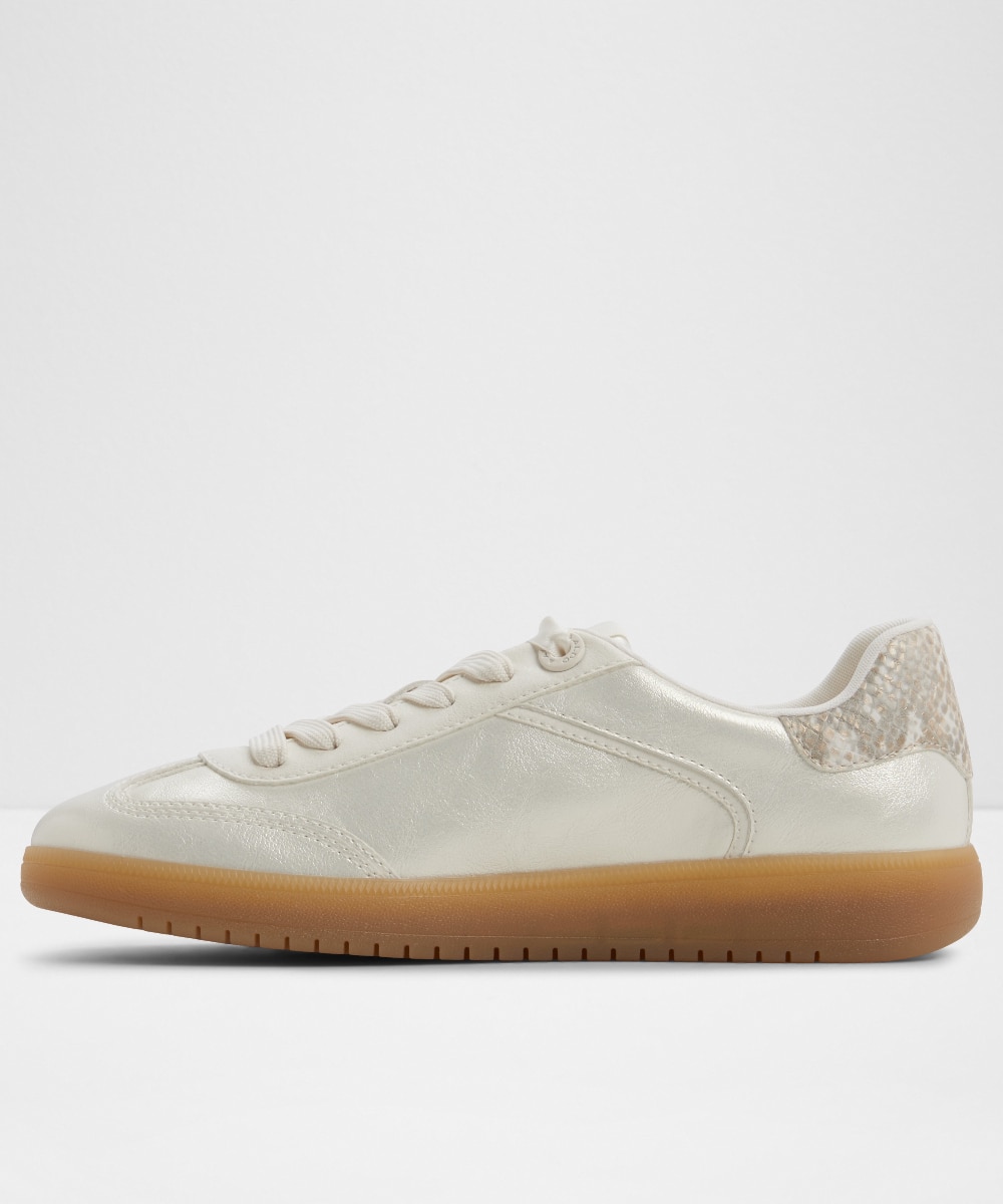 Zapatillas deportivas de mujer con punta redonda - Aldo - Plata Plata-2