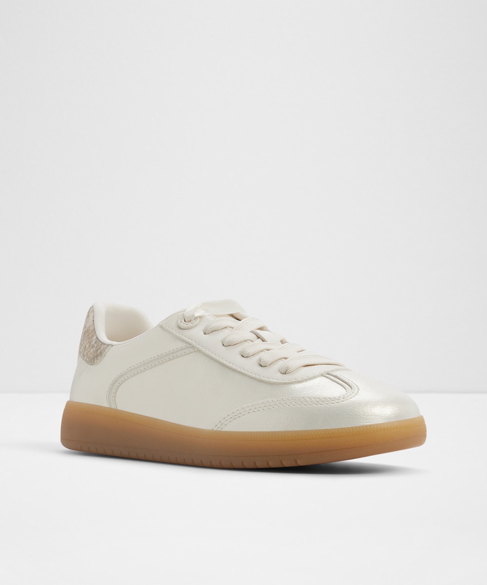 Zapatillas deportivas de mujer con punta redonda - Aldo - Plata Plata-4