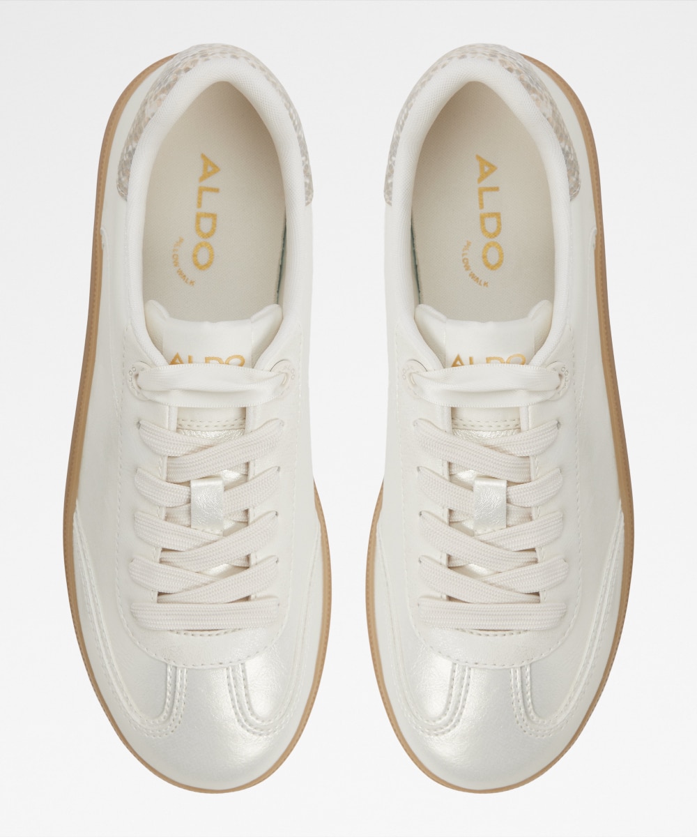 Zapatillas deportivas de mujer con punta redonda - Aldo - Plata Plata-6