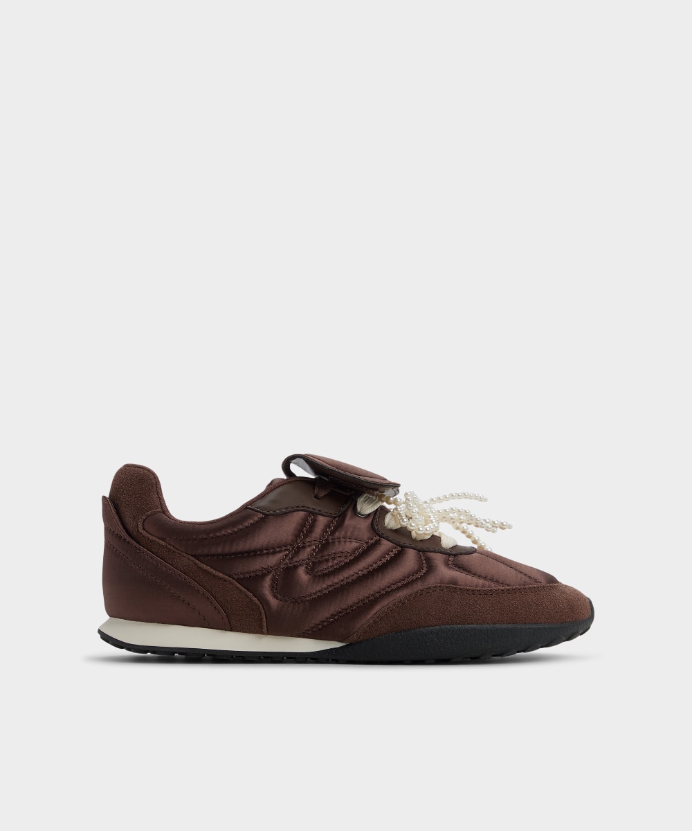 Zapatillas deportivas de mujer con punta redonda - Aldo - Marrón Marrón-1