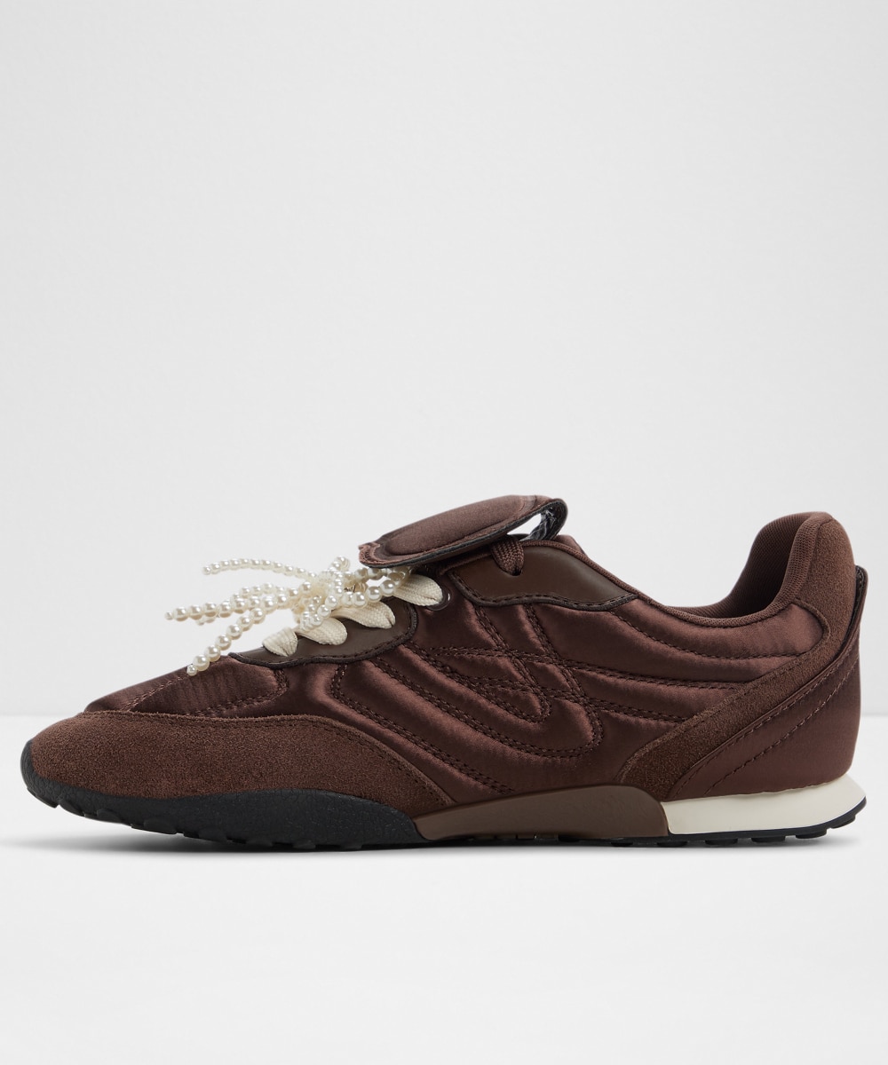 Zapatillas deportivas de mujer con punta redonda - Aldo - Marrón Marrón-2