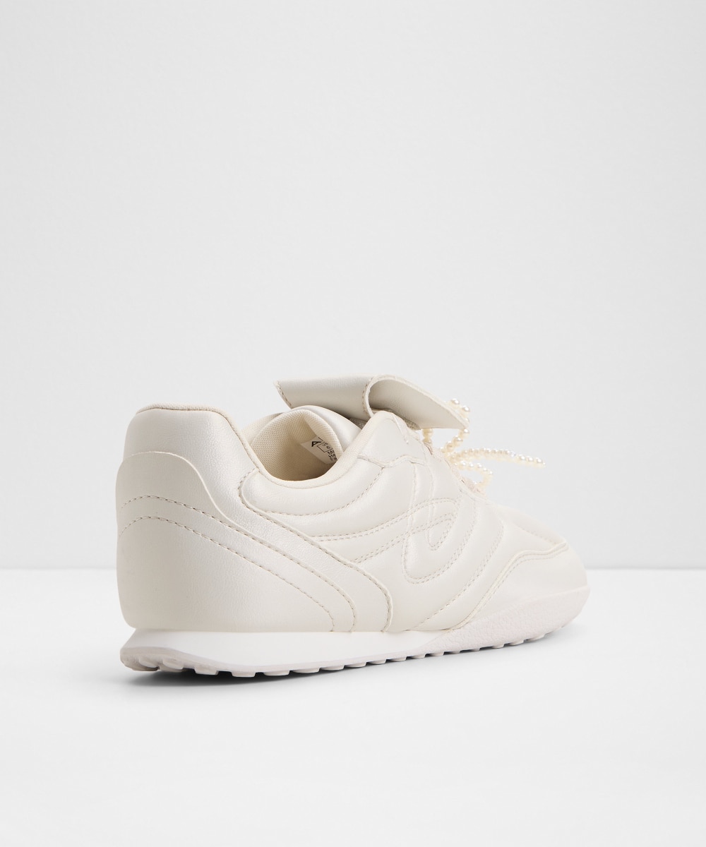 Zapatillas deportivas de mujer con punta redonda - Aldo - Blanco Blanco-3