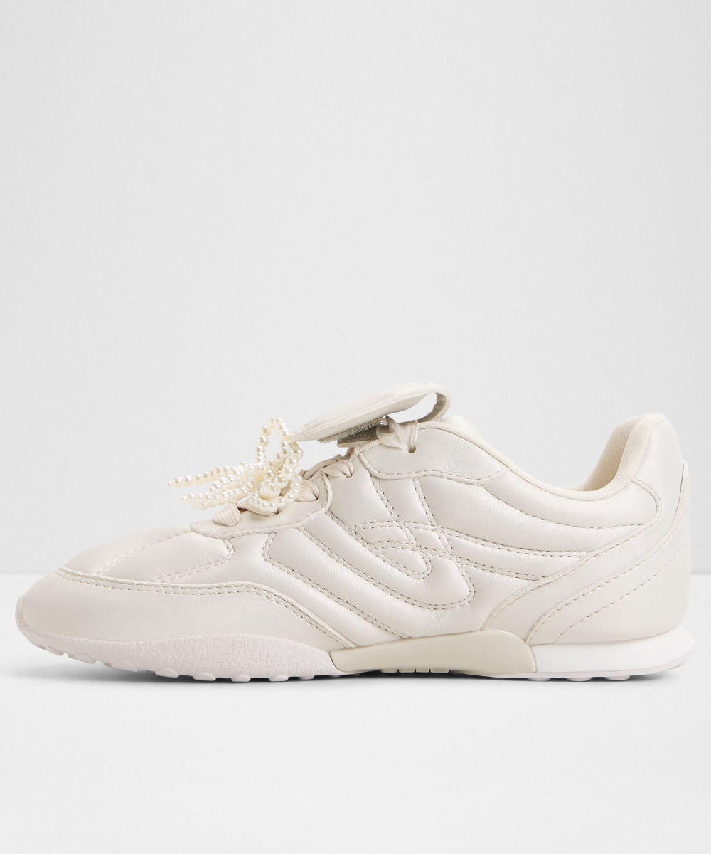 Zapatillas deportivas de mujer con punta redonda - Aldo - Blanco Blanco-2