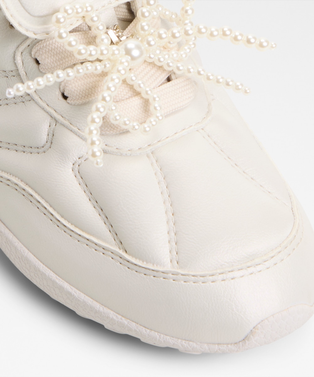 Zapatillas deportivas de mujer con punta redonda - Aldo - Blanco Blanco-5