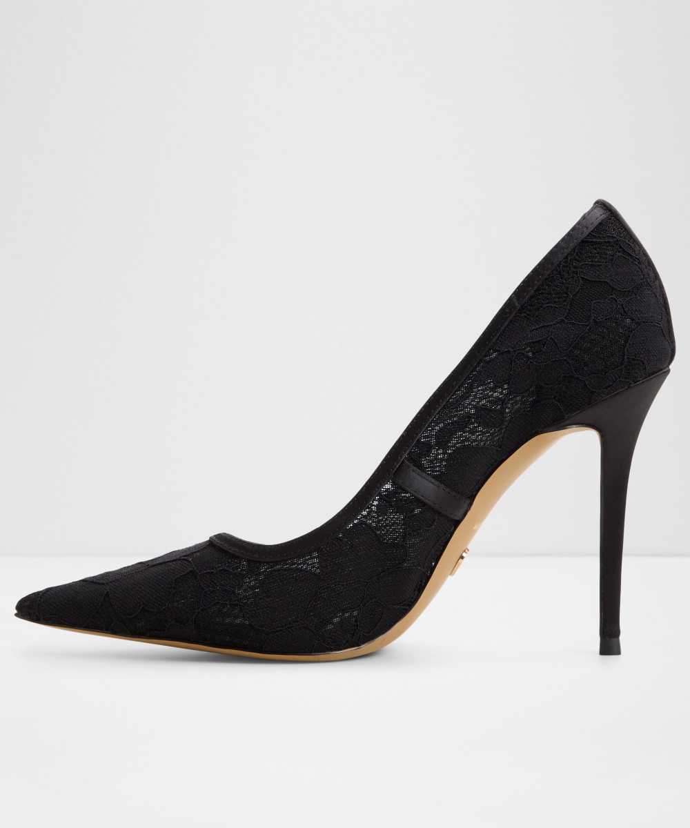Zapatos de salón de mujer con punta afilada - Aldo - Negro Negro-2
