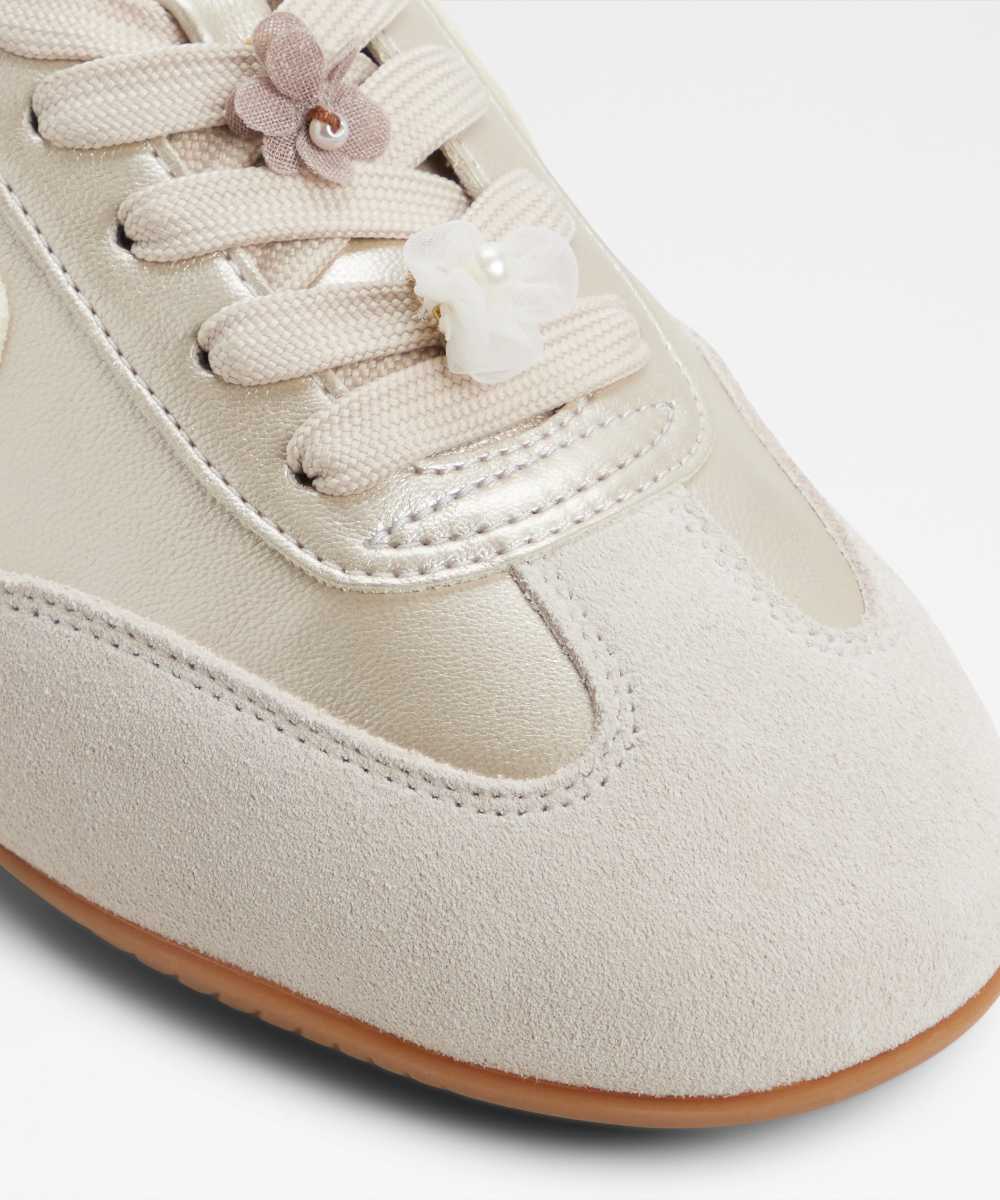 Zapatillas deportivas de mujer con punta redonda - Aldo - Oro Oro-5