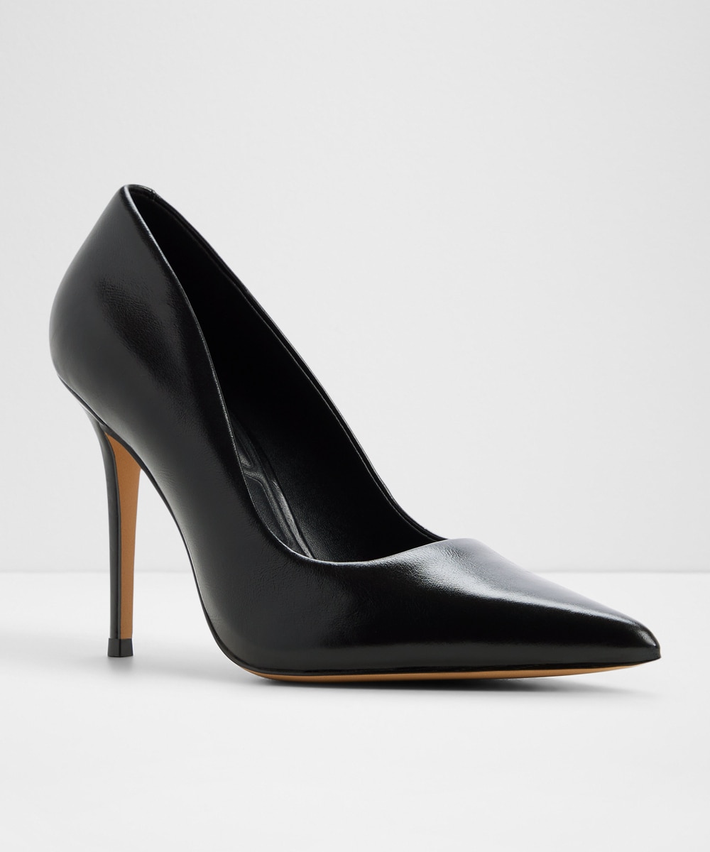 Zapatos de salón de mujer con punta afilada - Aldo - Negro Negro-4