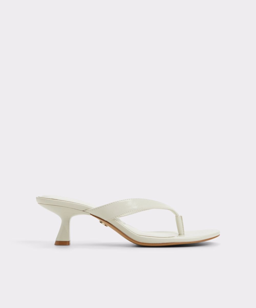 Aldo - Mules de tacón de mujer con punta redonda.