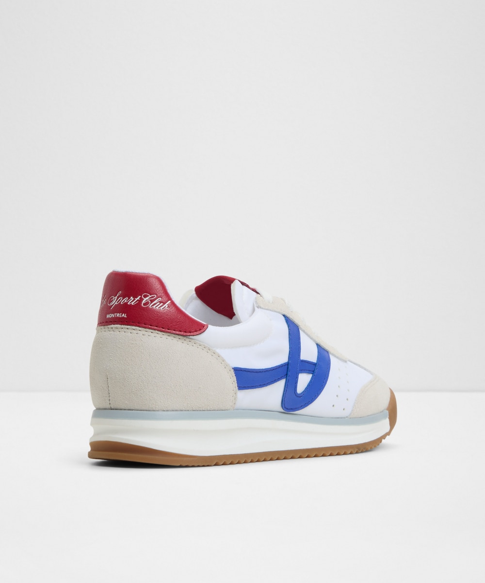 Zapatillas deportivas de mujer con punta redonda - Aldo - Blanco Blanco-3