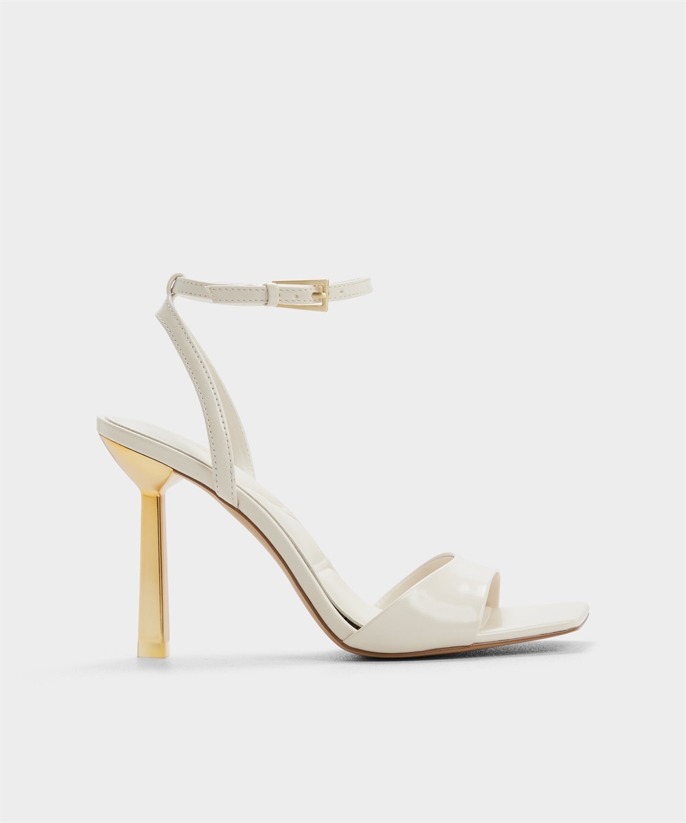 Sandalias de tacón de mujer con punta cuadrada - Aldo - Crudo Crudo-1
