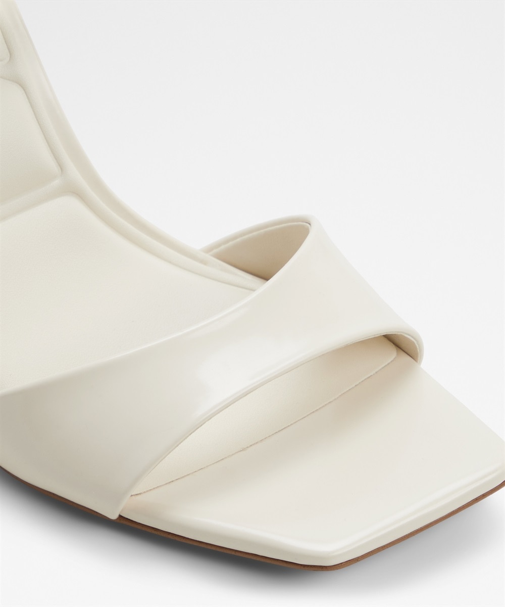 Sandalias de tacón de mujer con punta cuadrada - Aldo - Crudo Crudo-6
