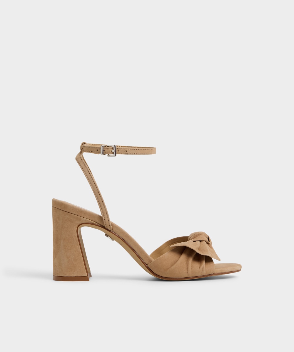 Sandalias de tacón de mujer con punta redonda - Aldo - Beige Beige-1