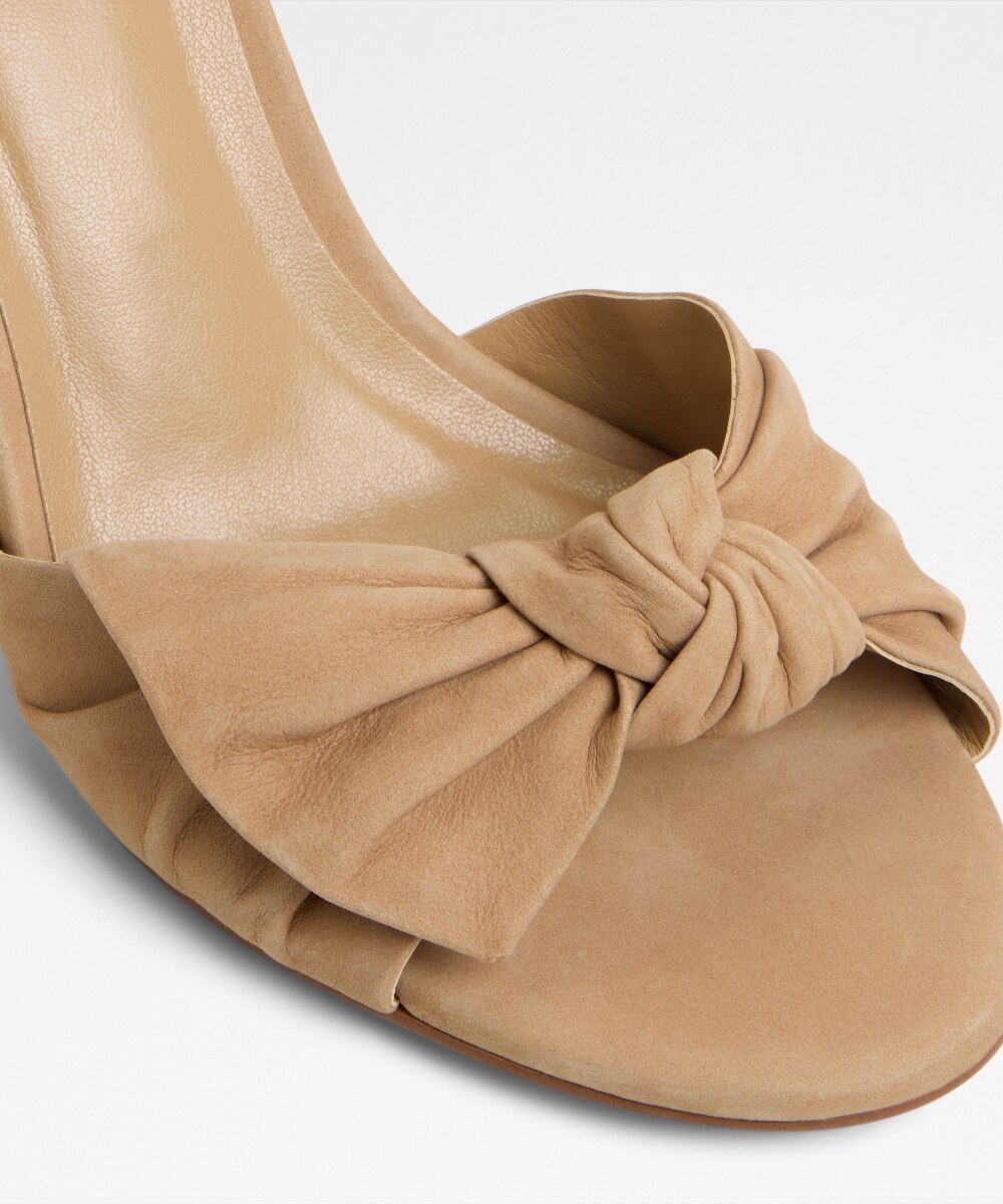 Sandalias de tacón de mujer con punta redonda - Aldo - Beige Beige-6