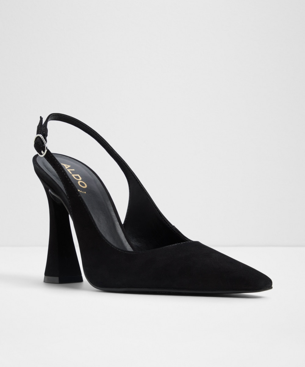 Zapatos de salón de mujer con punta afilada - Aldo - Negro Negro-4