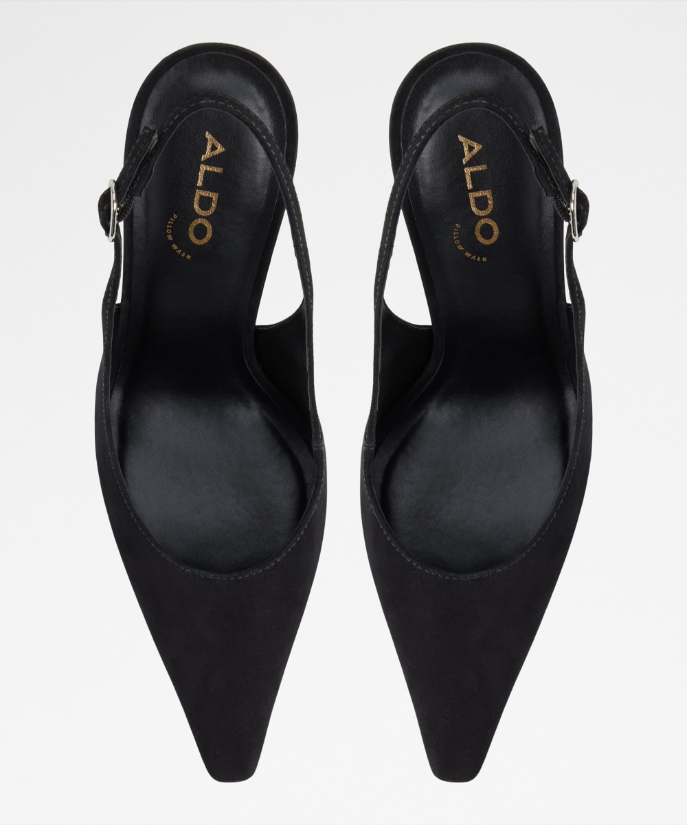 Zapatos de salón de mujer con punta afilada - Aldo - Negro Negro-6