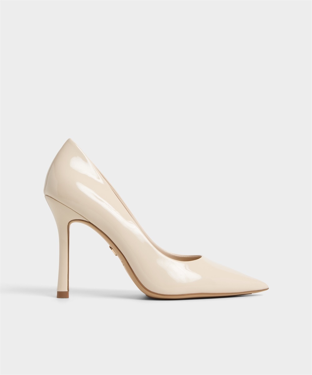 Imagen 0 de Zapatos de salón de mujer con punta afilada Crudo