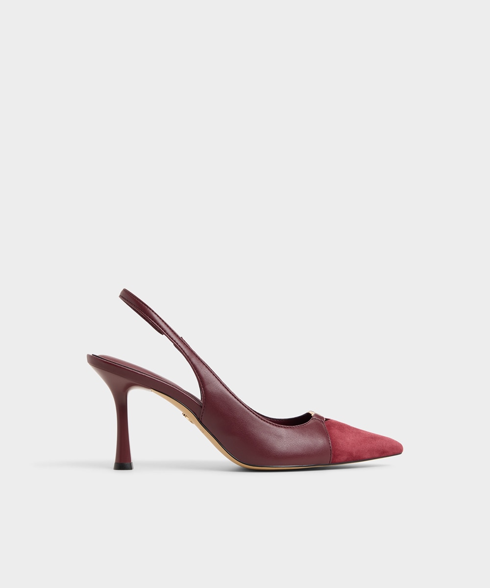 Zapatos de salón de mujer con punta afilada - Aldo - Burdeos Burdeos-1