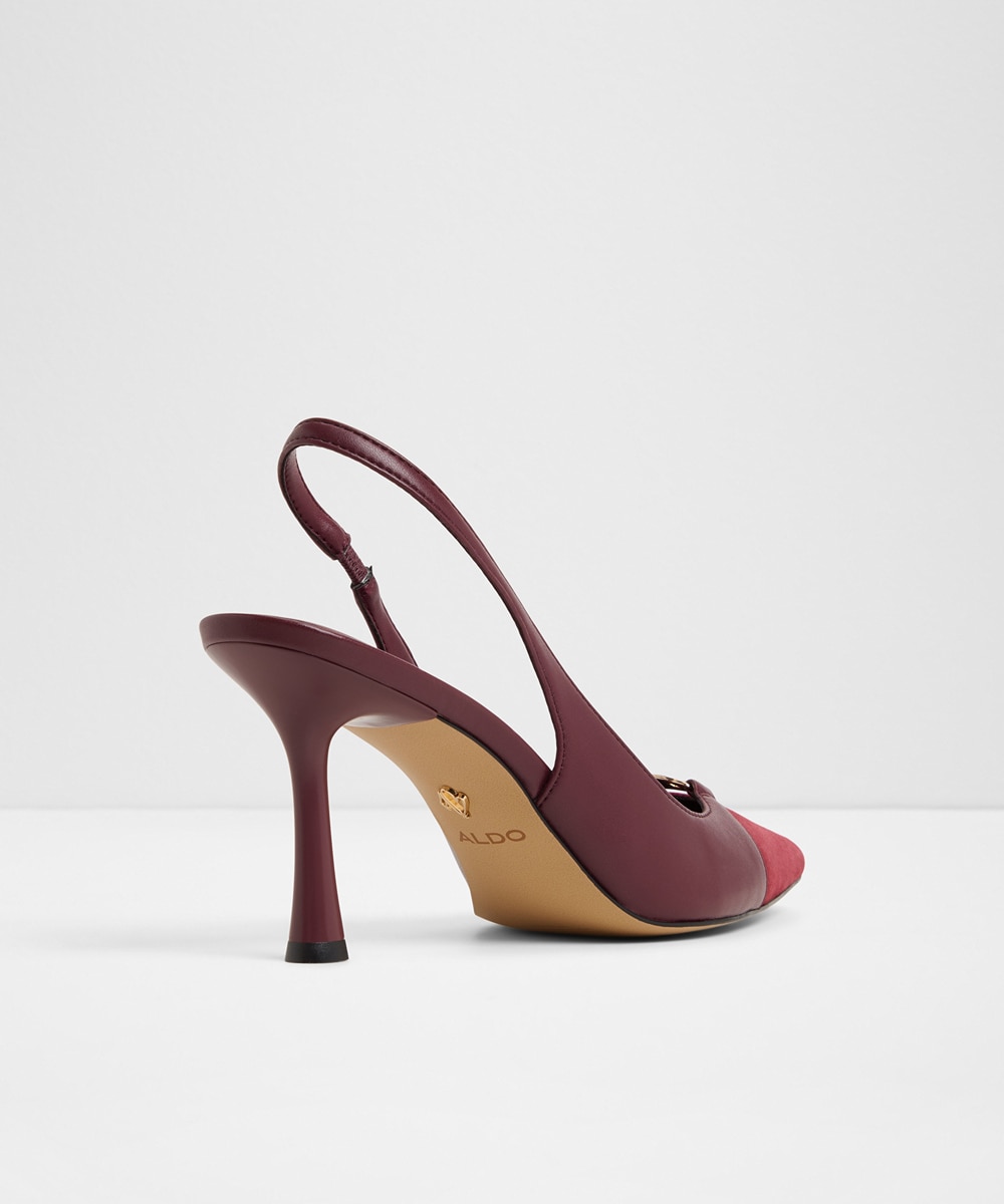 Zapatos de salón de mujer con punta afilada - Aldo - Burdeos Burdeos-2