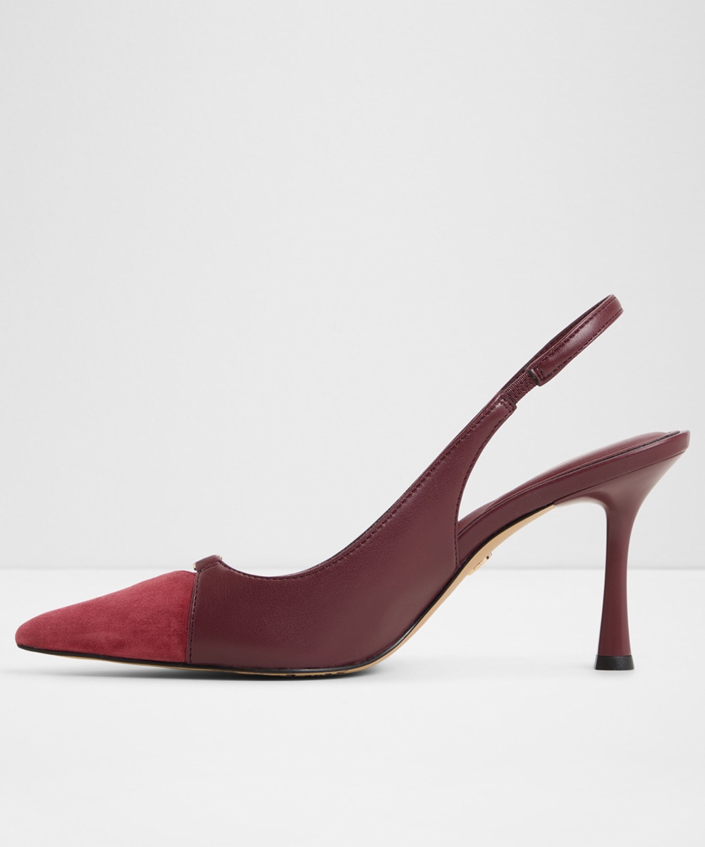Zapatos de salón de mujer con punta afilada - Aldo - Burdeos Burdeos-4