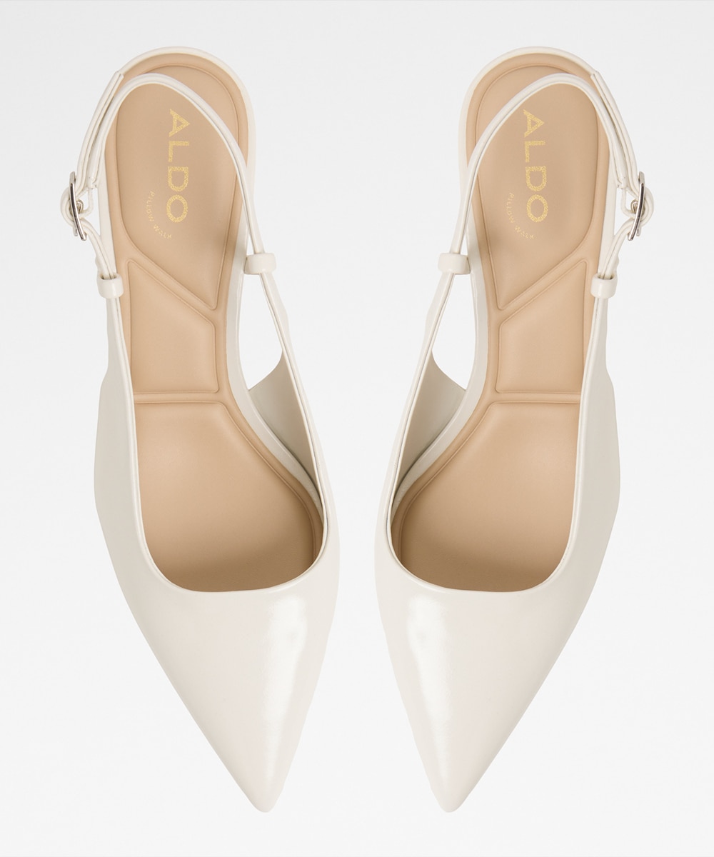 Imagen 3 de Zapatos de salón de mujer con punta afilada - Aldo - Blanco Blanco