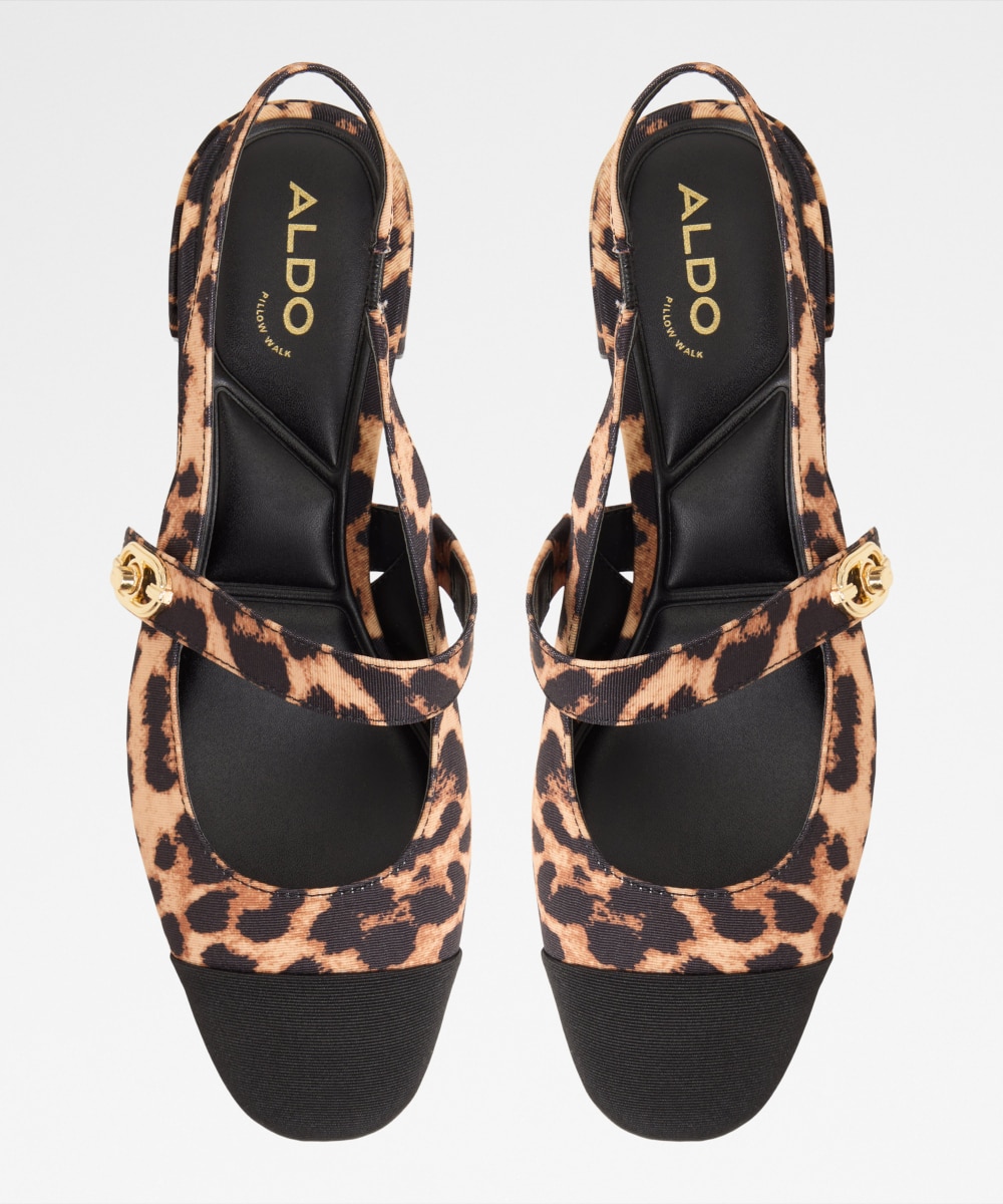 Zapatos de salón de mujer con punta redonda - Aldo - Negro Negro-6