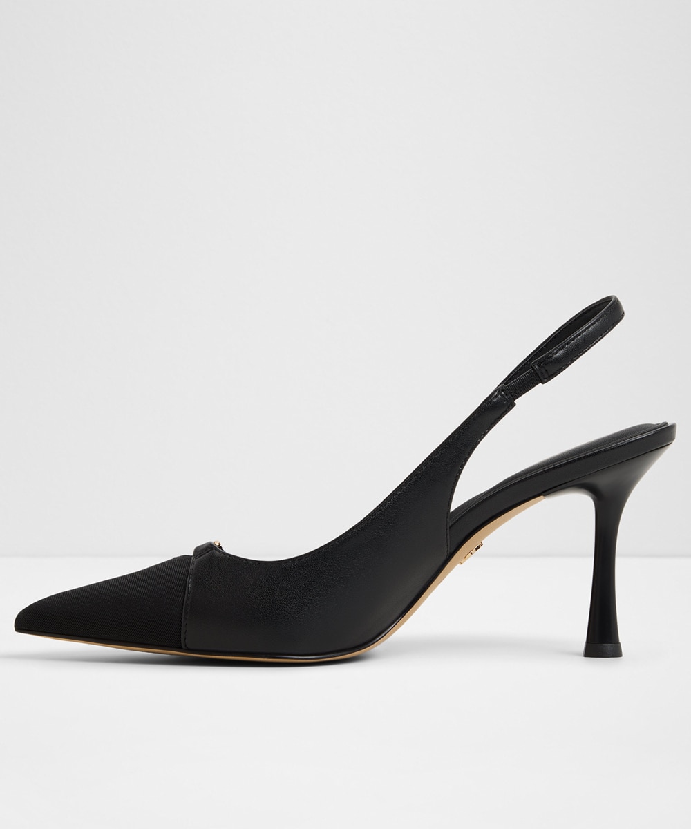 Zapatos de salón de mujer con punta afilada - Aldo - Negro Negro-4