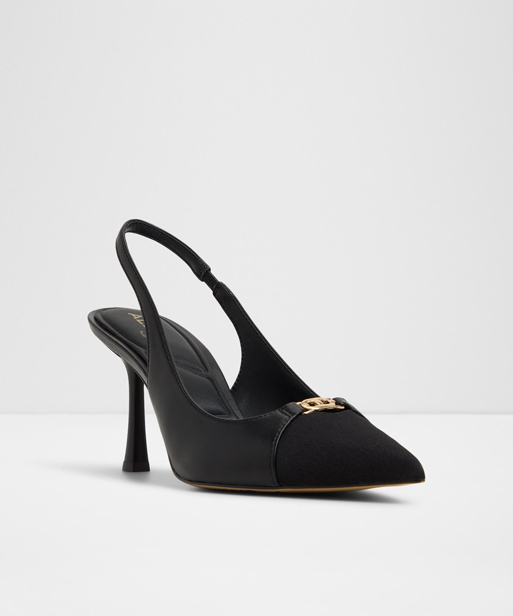 Zapatos de salón de mujer con punta afilada - Aldo - Negro Negro-5